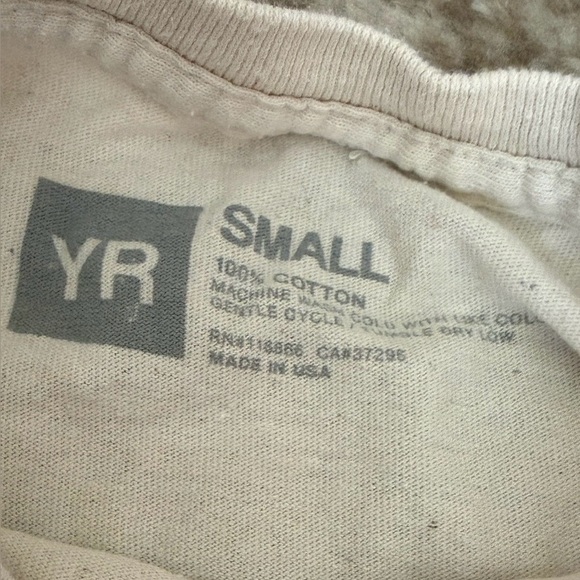 pacsun beige oversized t-shirt “reckless” - Picture 3 of 3